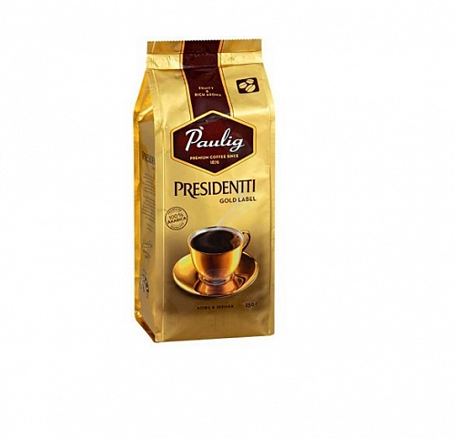 Кофе"Paulig Presidentti Gold Label" 250 гр. Кофе"Paulig Presidentti Gold Label" 250 гр.